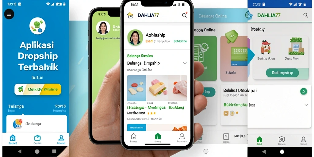 Antarmuka aplikasi DAHLIA77 yang menarik dan fungsional.