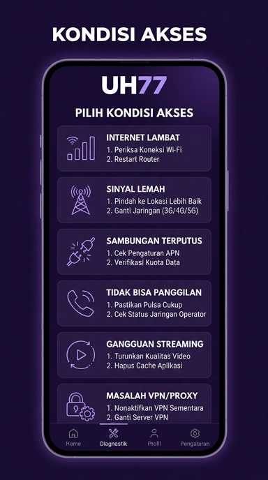 Link Alternatif Uh77 untuk Pengguna Android